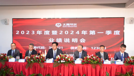 问鼎娱乐app节水集团召开2023年度暨2024年第一季度业绩注明会。